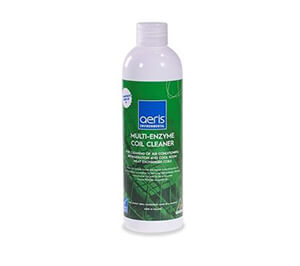 Multi enzyme coil cleaner for HVAC coils.