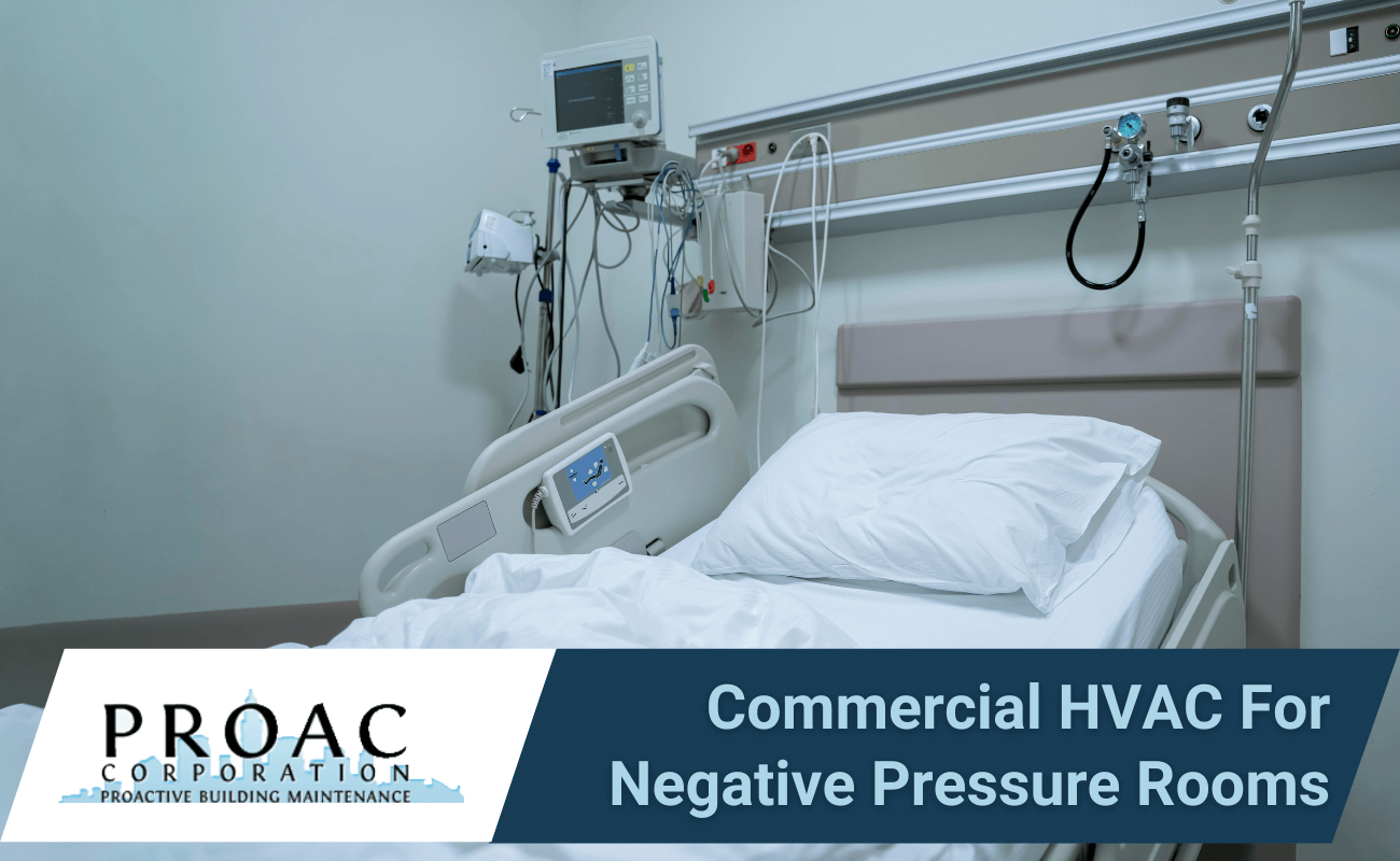 Commercial HVAC For Negative Pressure Rooms