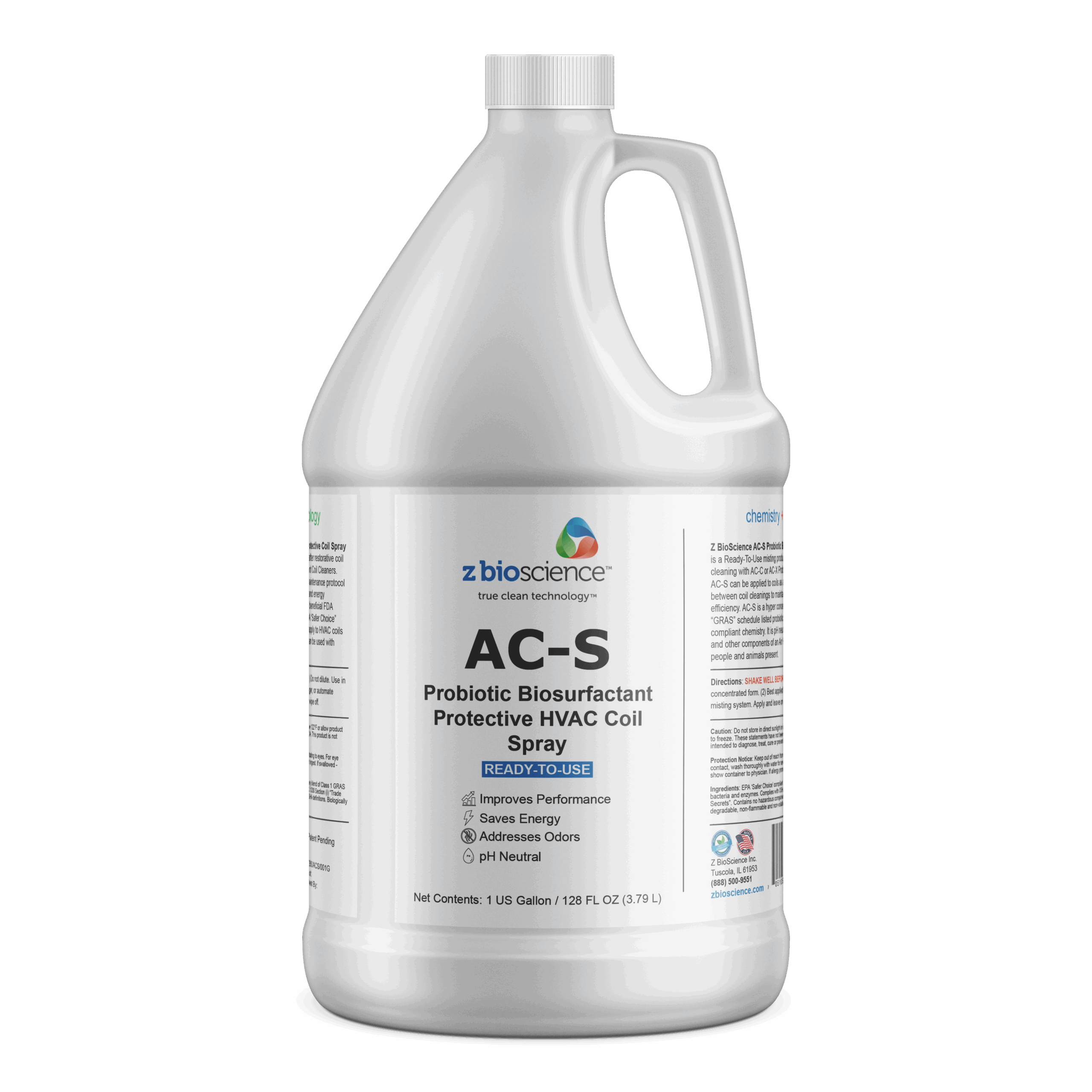 AC-S Probiotic Protective Coil Spray Gallon