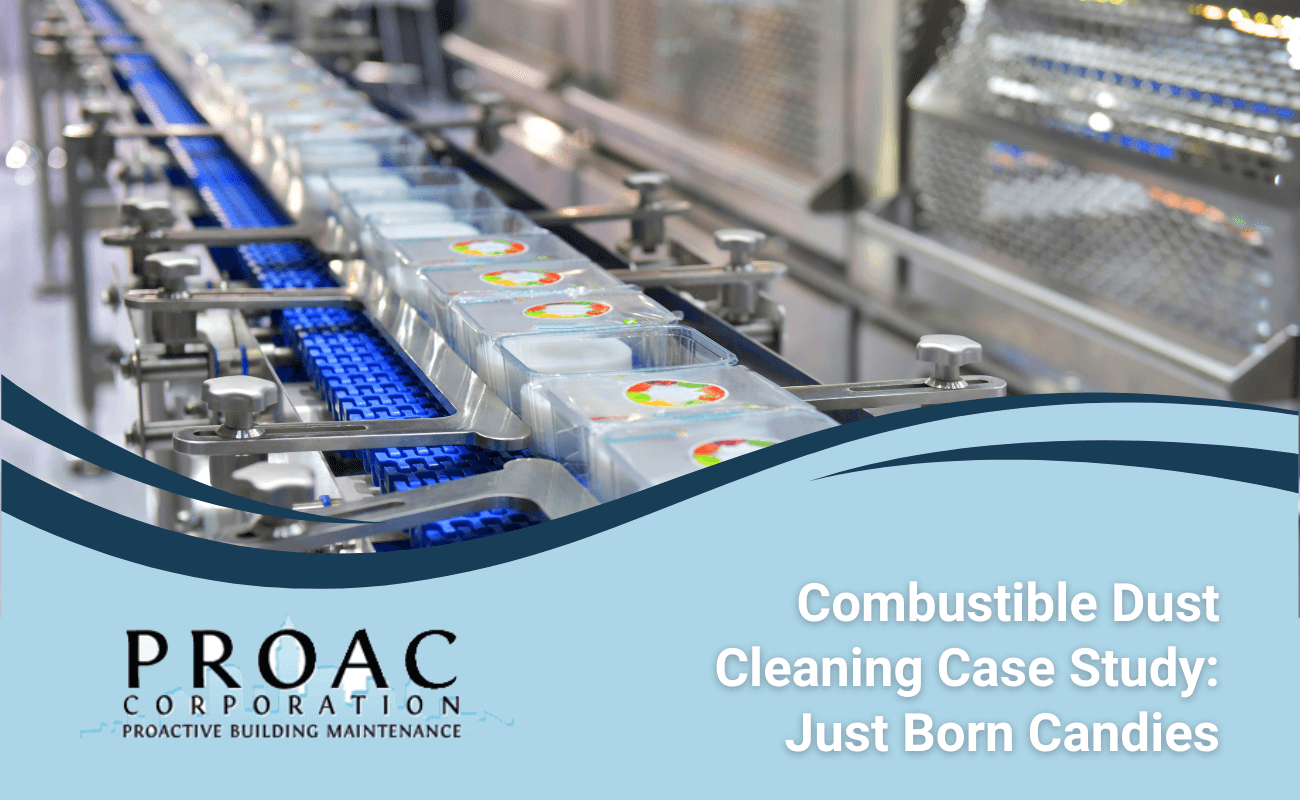 Combustible Dust Cleaning Case Study – Just Born Candies