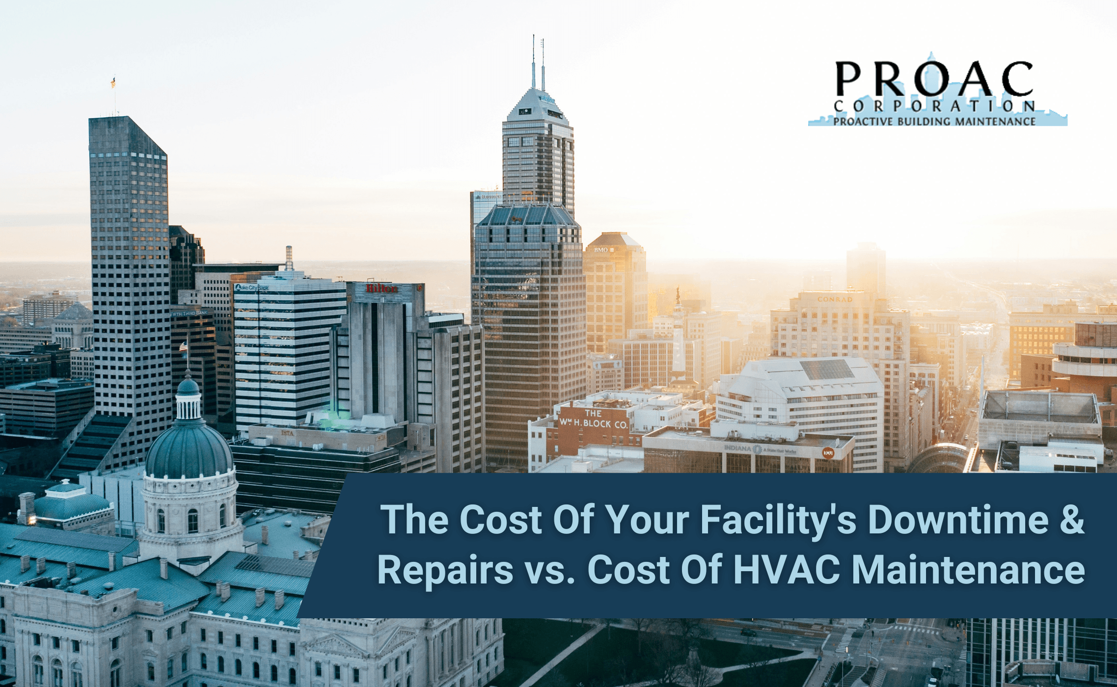 The Cost Of Your Facility’s Downtime & Repairs vs. Cost Of HVAC Maintenance