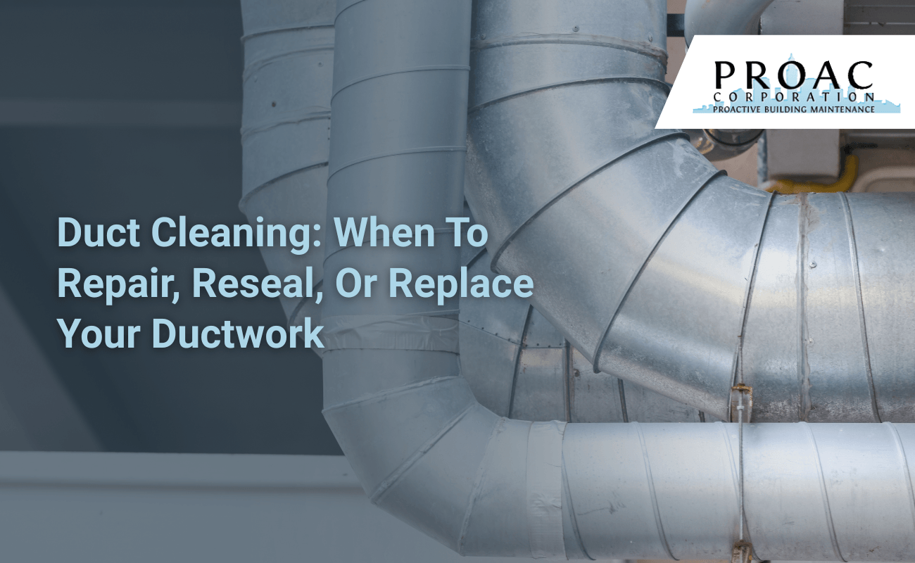 Duct Cleaning: When To Repair, Reseal, Or Replace Your Ductwork